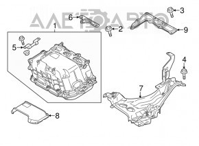 Инвертор Toyota Prius V 12-17