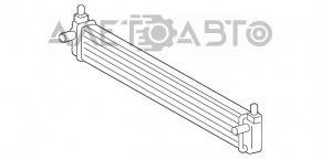 Radiatorul de răcire a invertorului Toyota Prius V 12-17 nou, neoriginal.