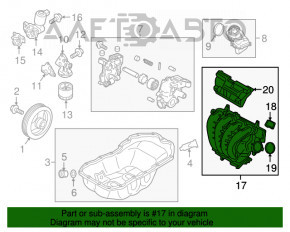 Коллектор впускной Mazda 6 13-21 2.5