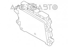 Blocul ECU al calculatorului motorului Mazda 6 13-21 2.5