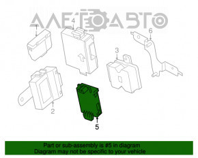 Modulul de control al caroseriei BCM Mazda 6 13-21