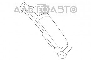 Capac spate dreapta Infiniti JX35 QX60 13- gri, sub chimic