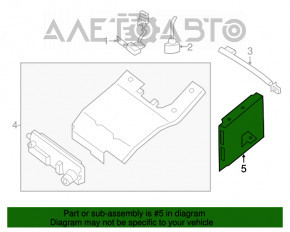 CAMERA CONTROL MODULE Infiniti JX35 QX60 13-