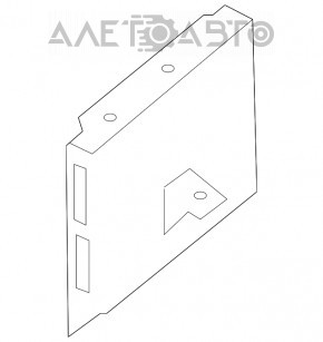 CAMERA CONTROL MODULE Infiniti JX35 QX60 13-