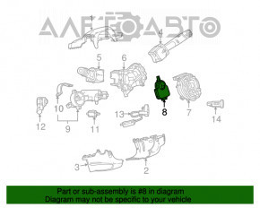 Шлейф руля Chevrolet Equinox 10-17