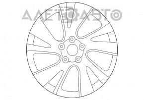 Set de jante R20 x 7,5J 5*114,3 4 bucăți Infiniti JX35 QX60 13-