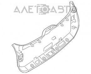 Capacul portbagajului inferior al usii Infiniti JX35 QX60 13- negru, zgârieturi