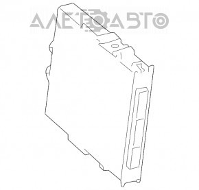 ASAMBLAREA COMPUTERULUI, CHEIE INTELIGENTĂ Toyota Camry v55 15-17 SUA