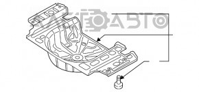 Cutia portbagajului VW Passat b7 12-15 SUA