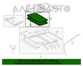 Capacul de ulei pentru Toyota Camry v50 12-14 SUA