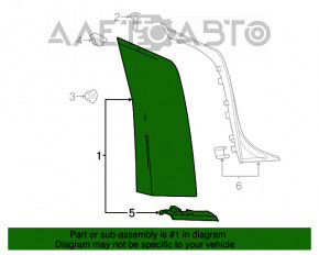 Lampa dreapta Cadillac ATS 13-