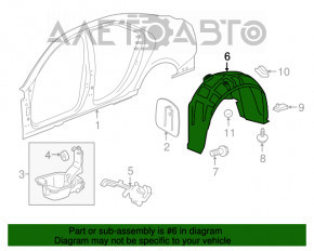 Aripa spate dreapta Cadillac ATS 13-