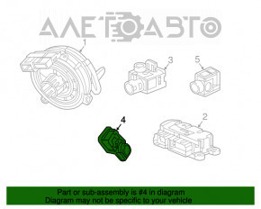 Датчик подушки безопасности дверь правый GMC Terrain 18-