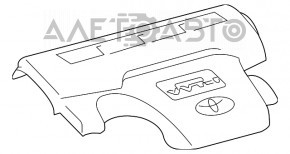 Capacul motorului Toyota Avalon 13-18 2.5 hibrid are o fisură.