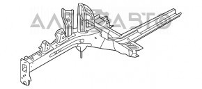 Bara de protecție față dreapta Hyundai Sonata 15-19