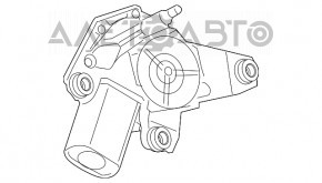 Matura trapezoidală cu motor spate Nissan Rogue 14-20