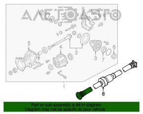 Arborele cardanic pentru Nissan Rogue 14-20