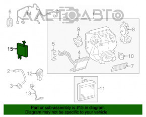 MODUL AMPLIFICATOR, CONDIȚIONATOR DE AER Toyota Avalon 13-18