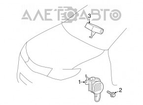 CONTROLLER, VEHICLE APPROACHING Toyota Camry v55 15-17 usa