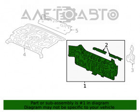 Panoul din spate al Honda Civic X FC 16-21 4d