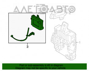 BODY CONTROL MODULE Hyundai Sonata 15-17