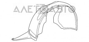 Bara de protecție față stânga VW Passat b7 12-15 SUA