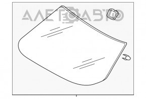 Geam parbriz VW Passat b7 12-15 SUA nou OEM original