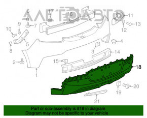 Bara spate goală Chevrolet Volt 16-