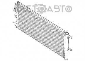 Radiatorul condensatorului de aer condiționat Ford Fusion mk5 13-20 2.5