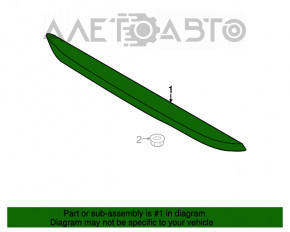 Semnal de stop Ford Fusion mk5 13-20 zgârieturi