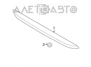 Semnal de stop Ford Fusion mk5 13-20 zgârieturi