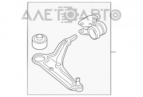 Maneta inferioara fata dreapta Ford Fusion mk5 13-20 aluminiu nou original OEM