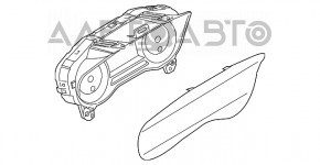 Щиток приборов Ford Fusion mk5 13-16 1 дисплей