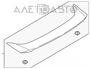 Spoiler capac portbagaj Ford Fusion mk5 13-20 nou non-original