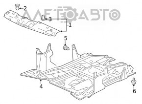 Накладка телевизора Honda Civic X FC 16-21 US, CAN built