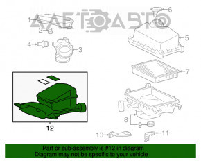 Receptor de aer Toyota Camry v50 12-14 hibrid SUA