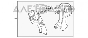 Кнопки управления на руле Toyota Camry v50 12-14 usa LE, XLE тип 3