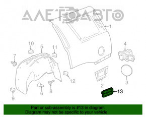 Grila de ventilatie dreapta pentru Chevrolet Equinox 10-17