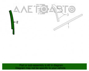 Capac usa spate dreapta Chrysler 200 15-17, zgarieturi.