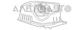 Corpul filtrului de aer Chrysler 200 15-17 2.4