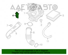 Расходомер воздуха Fiat 500X 16-18 1.4, 2.4