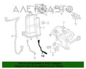 Sonda lambda dreapta a doua pentru Chrysler 300 11- 3.6