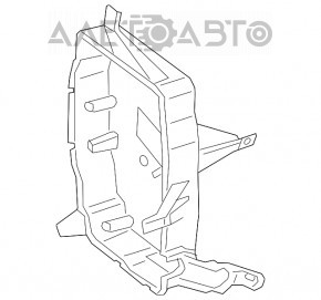 Корпус блока ECU Ford C-max MK2 13-18 в сборе