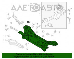 Подрамник задний Ford C-max MK2 13-18