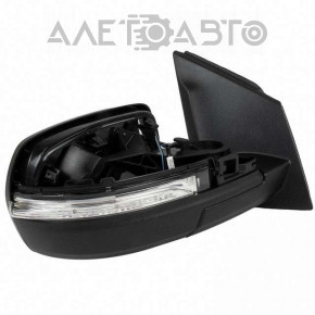 Зеркало боковое правое Ford Edge 15-18 11 пинов, черное, поворотник, подогрев