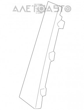 Capac usa spate stanga Ford Escape MK3 13-19, fata pentru polizare.