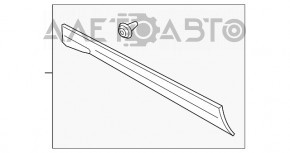 Capac usa inferioara fata dreapta Ford Escape MK3 13-