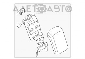 Подлокотник Ford C-max MK2 13-18 кожа, бежевый