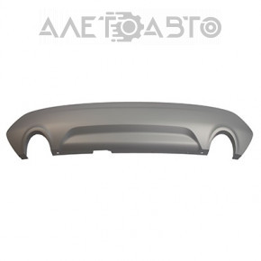 Capacul de bara spate inferior Ford Escape MK3 13-16, pre-restilizare, cu 2 tevi, zgarieturi.