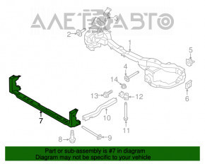 Bara de jos a televizorului Ford Escape MK3 13-16, nou, aftermarket